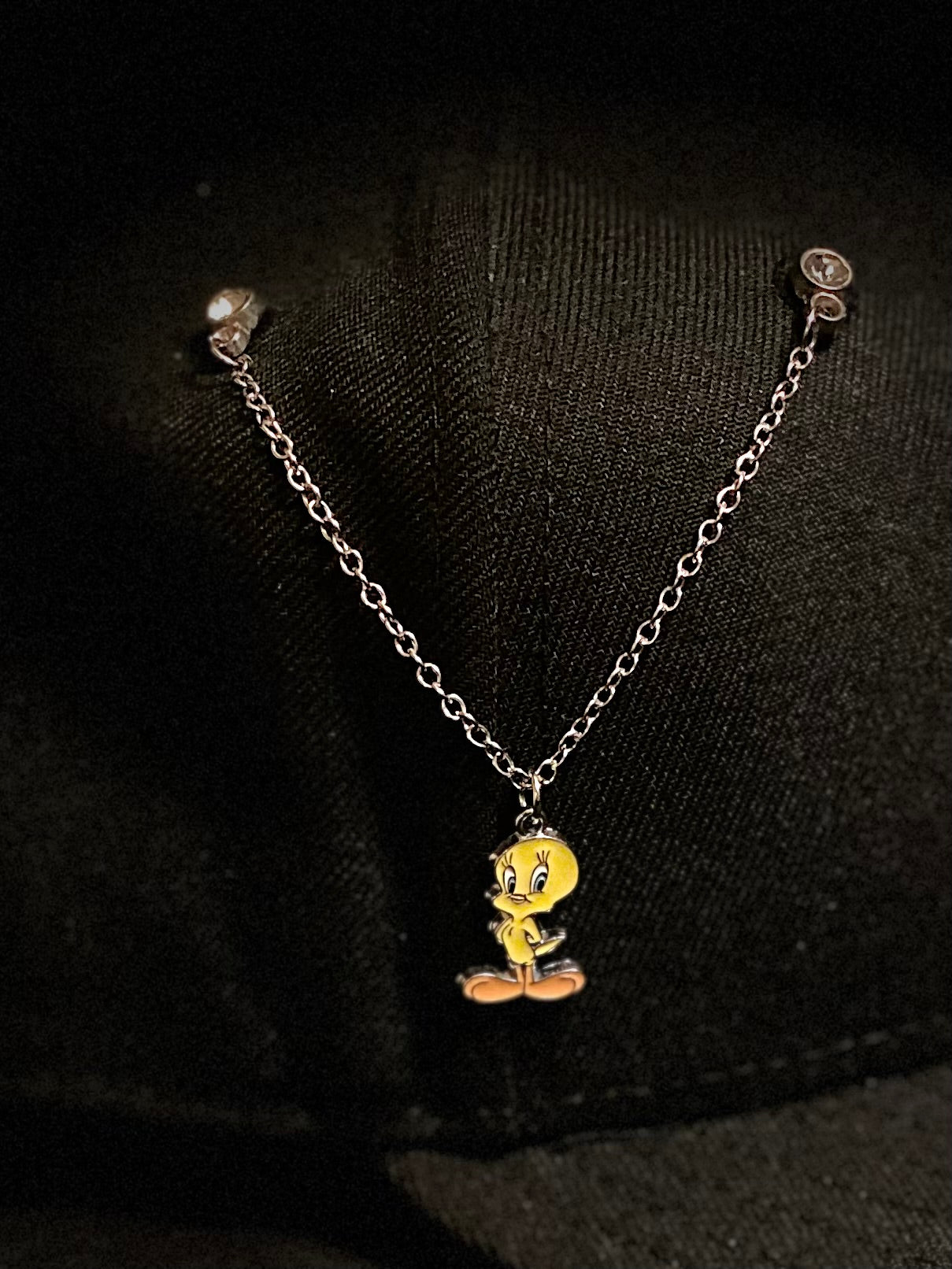 Cartoon Canary Chain Pin