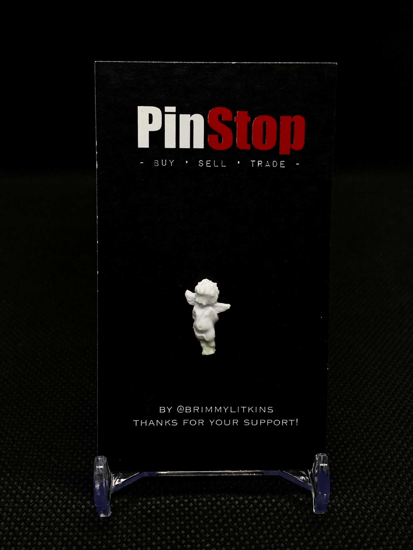 Angel Figurine Pin 1