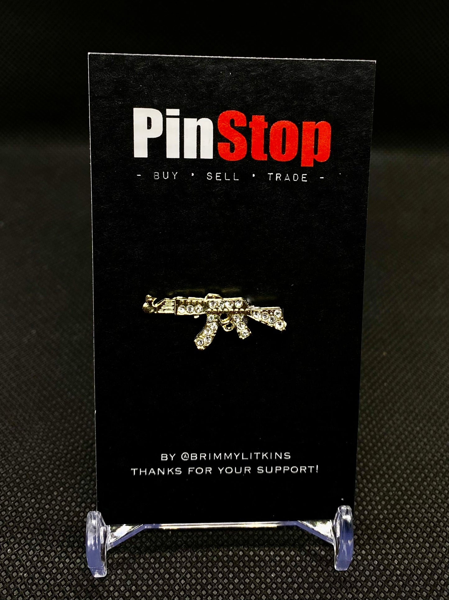 Gold Draco Pin
