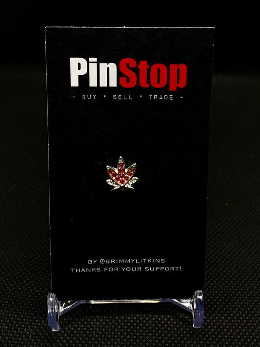 Maple Leaf Pin: Cherry Pie