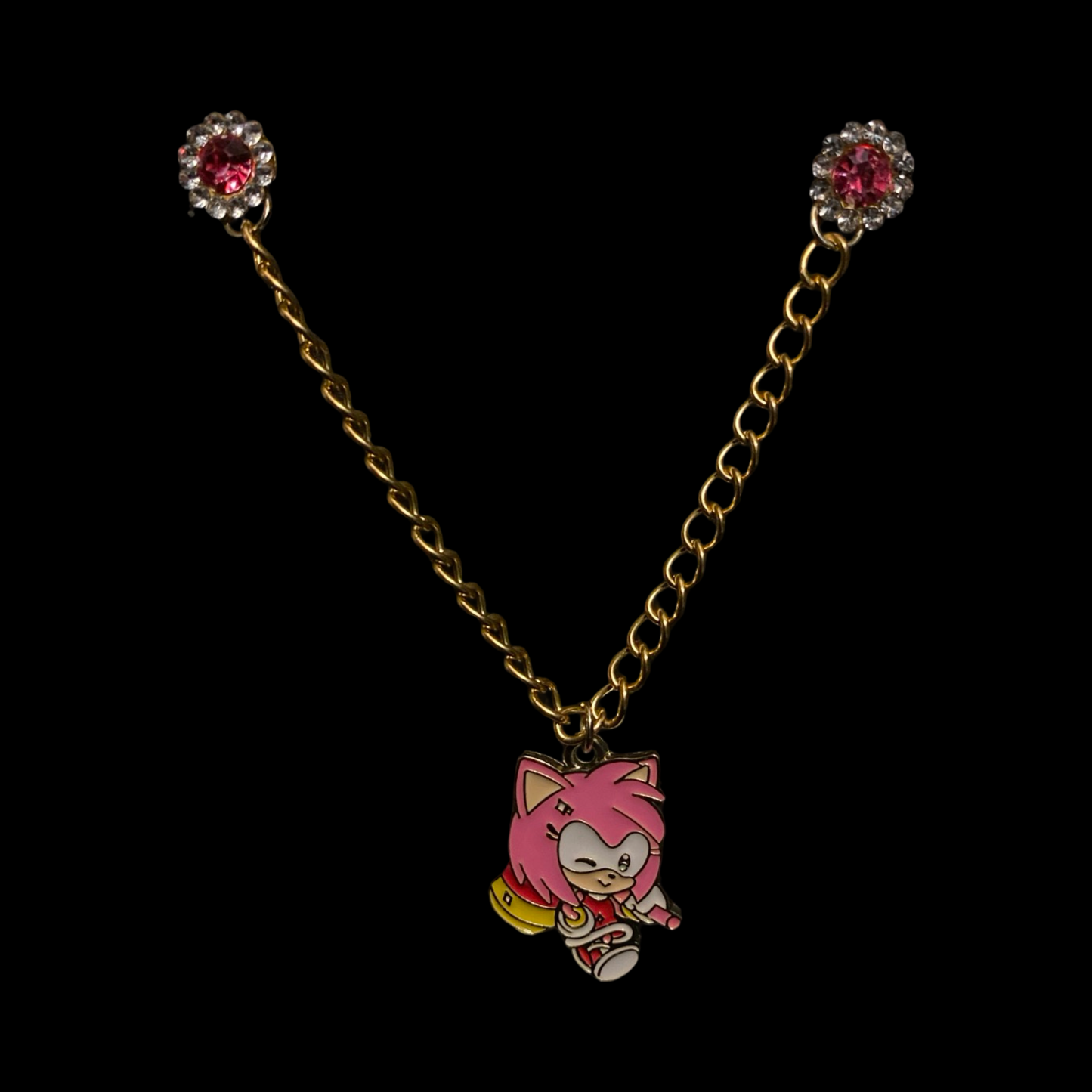 Chibi Amy Chain Pin