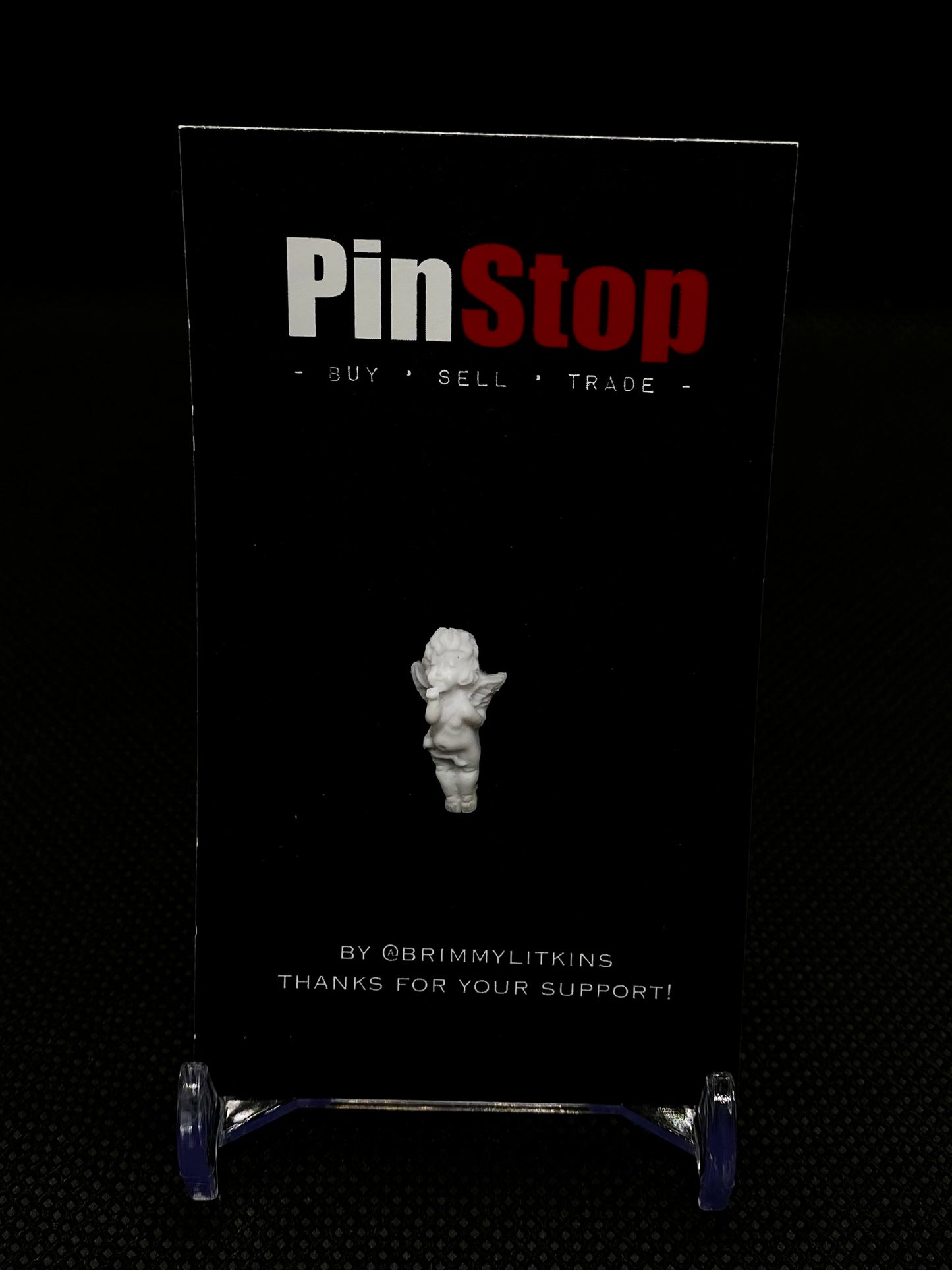 Angel Figurine Pin 4