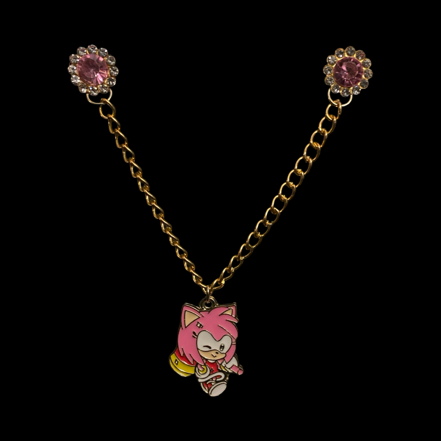 Chibi Amy Chain Pin