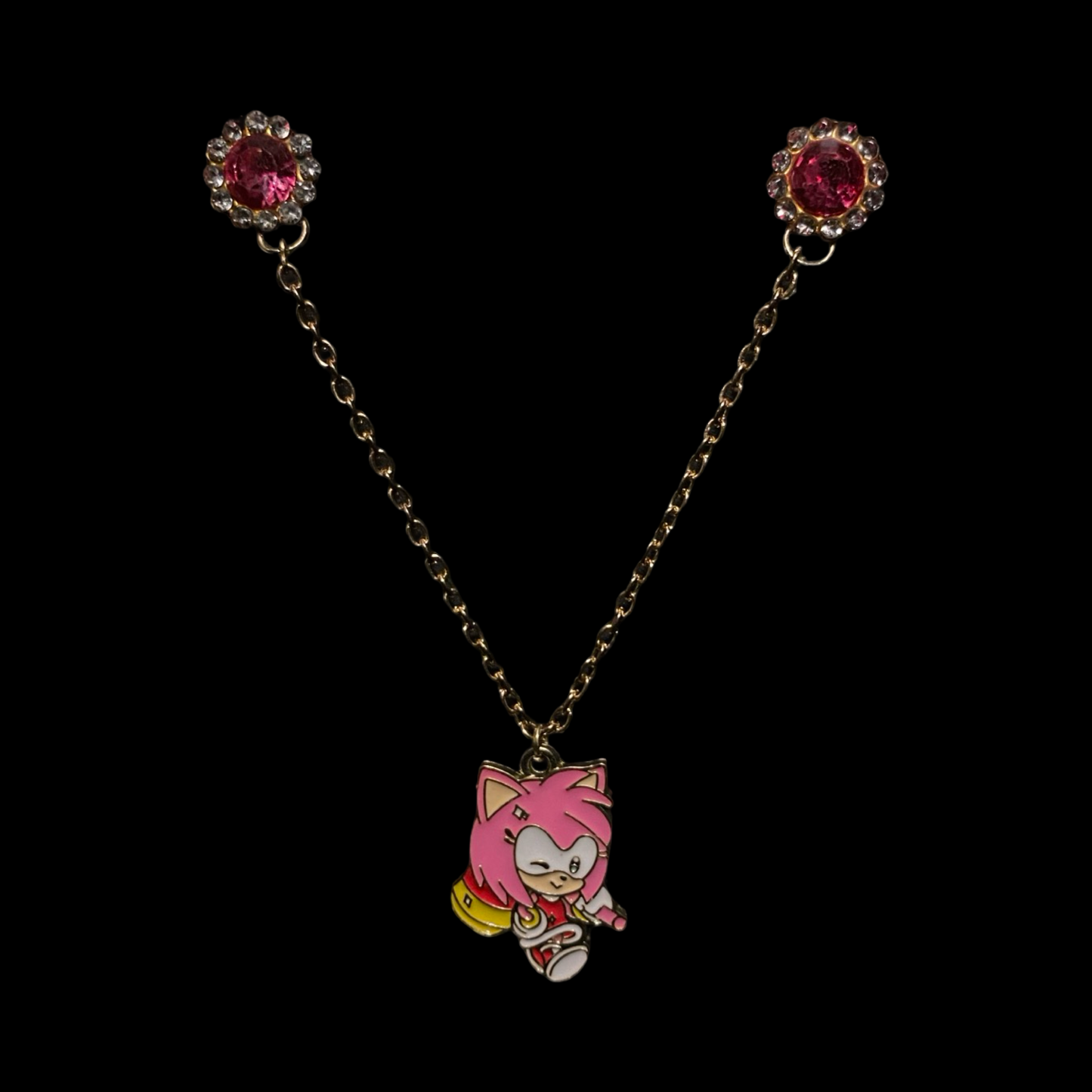 Chibi Amy Chain Pin