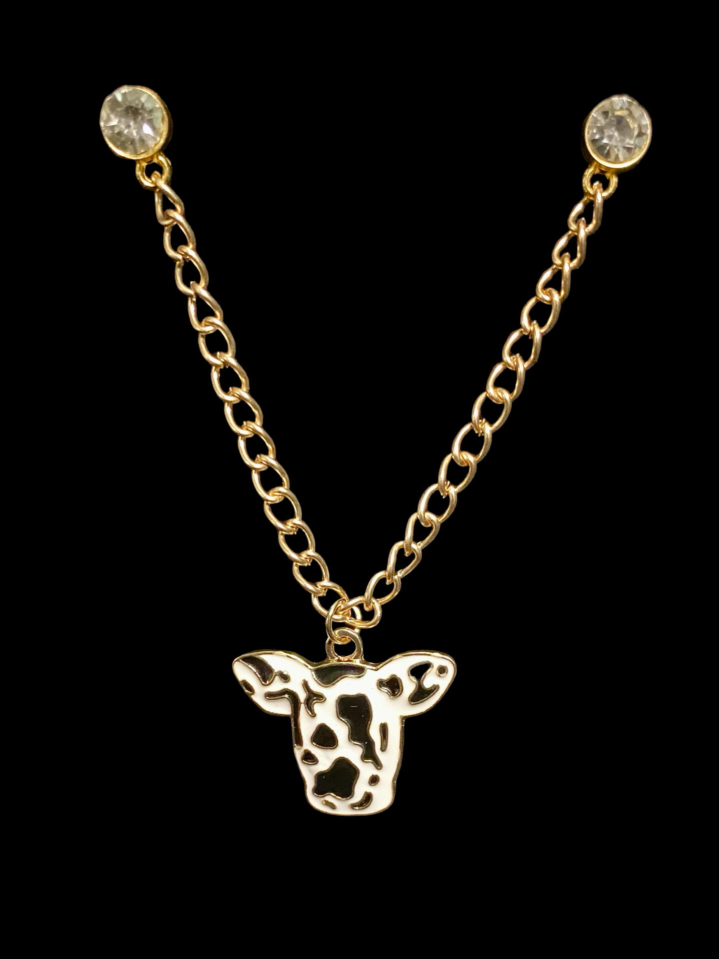 Moo Chain Pin